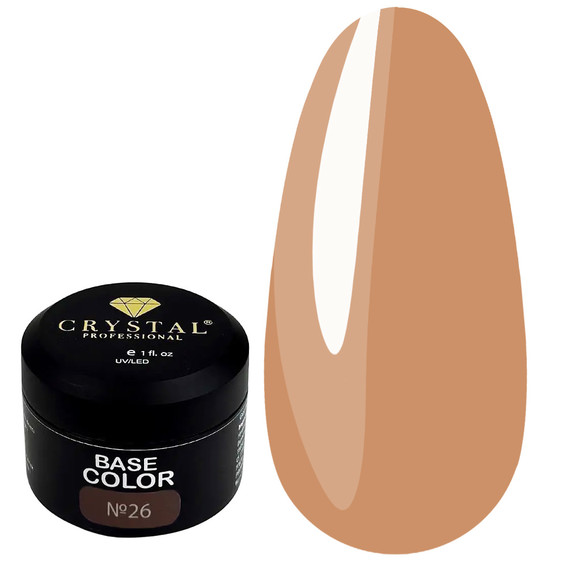 Crystal Base Color №26 beige 15 ml - Фото №1