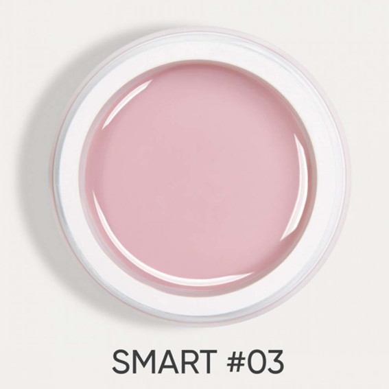 Гель для наращивания Dark Smart Builder gel 03 темный нюд 30 мл - Фото №3