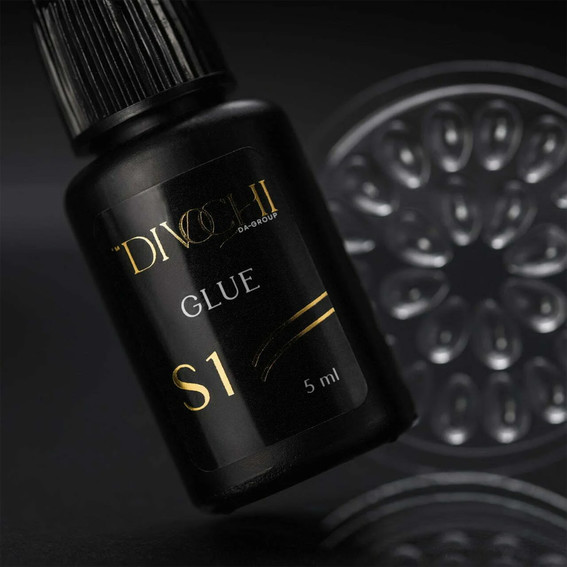 Glue DIVOCHI for eyelash extensions "S1" black 5 ml - Фото №2