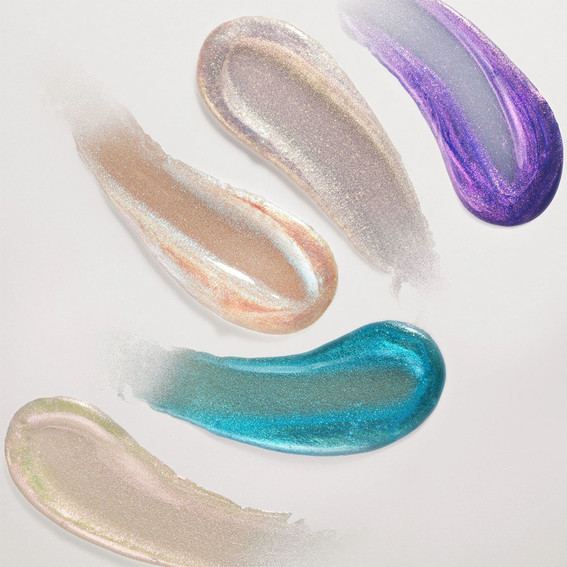 Гель F.O.X Shine Gel Mermaid 003 бирюзово-голубой перламутровый 15 мл - Фото №2