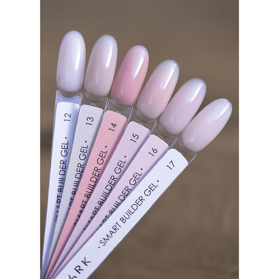 Gel for extension DARK Smart Builder Gel 12 soft pink cold 30 ml - Фото №4