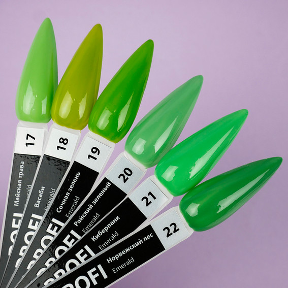 Гель-лак TUFI profi PREMIUM Emerald 18 васаби 8мл (0121272) - Фото №4