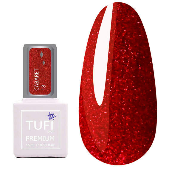 Гель-лак TUFI profi CABARET 18 Голливуд 15 мл (0321351) - Фото №1