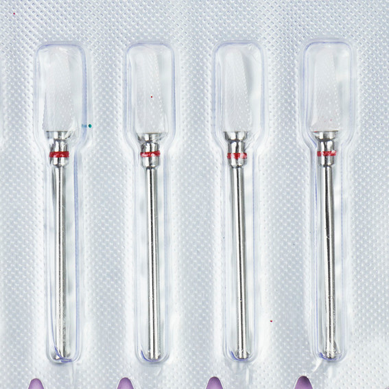 Keramik-Manikürefräser TUFI profi Schirm TC117 rot - Фото №2