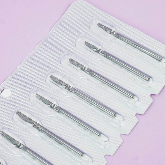 TUFI profi Maniküre-Fräsernadel L0216P Hartmetall - Фото №2