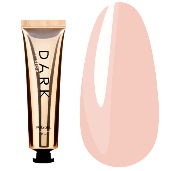 Полигель DARK PolyGel 05 натуральный розовый 30 мл (в тюбике) - Фото №1