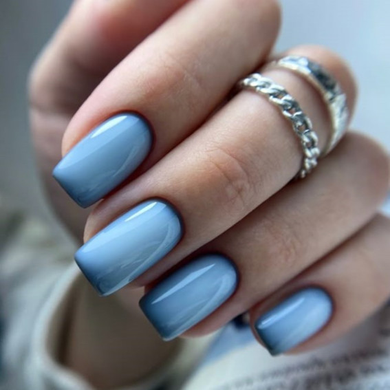 Gel Nails (Soft Blue)