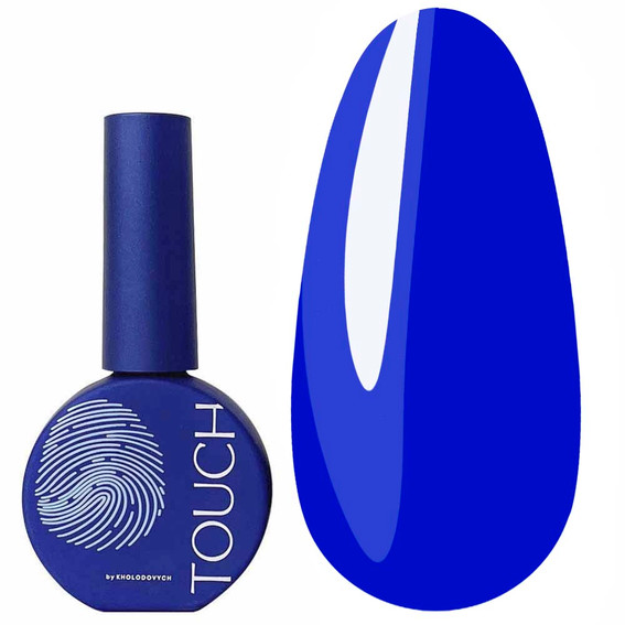 Touch Solo Gel Polish 18 single-phase 3in1 bright blue 9 ml - Фото №1