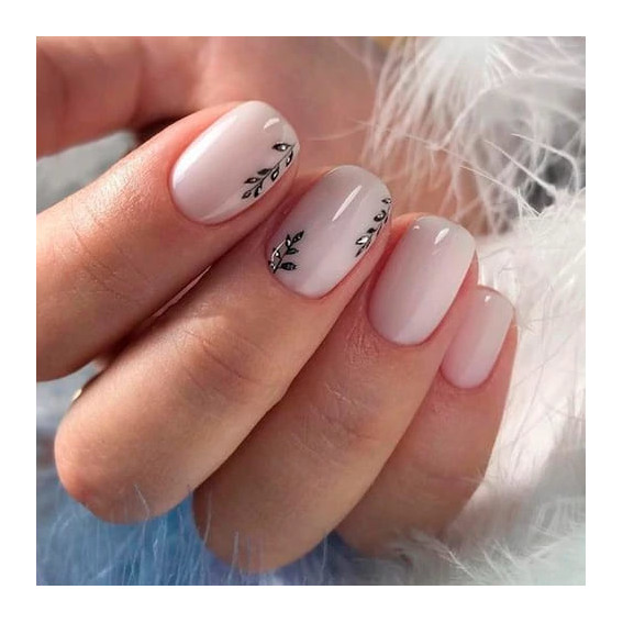 Milk manicure