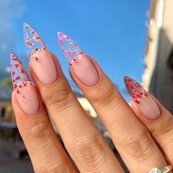 Gel Nails (Transparent Design)