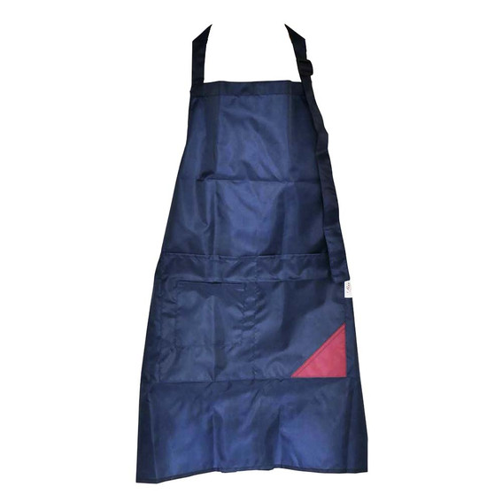 RIO Nika Schürze, blau mit roter Tasche, 70 cm - Фото №1