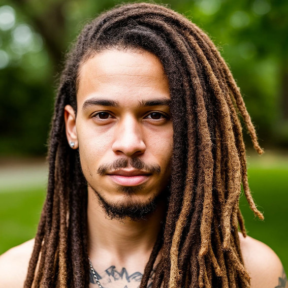 Мужские дреды