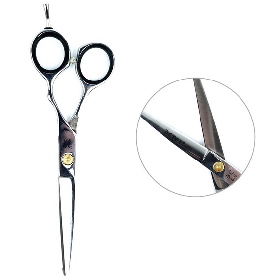 Ножницы для стрижки ESTET с черными кольцами 6.0