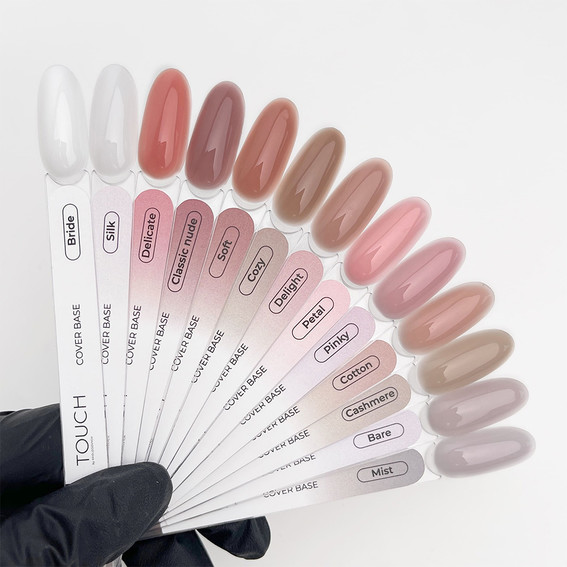 База для ногтей Touch Cover Base Silk 13 мл - Фото №3