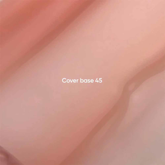 NAILSOFTHEDAY Base Cover NEW Formula №45 translucent nude 10 ml - Фото №2