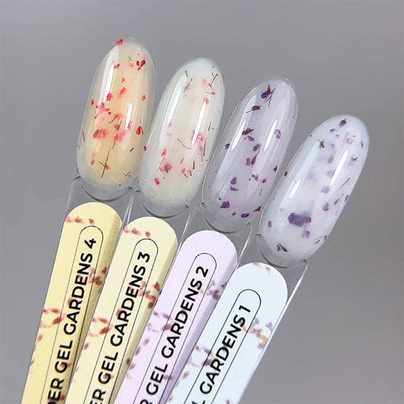 Гель для наращивания TOUCH Gardens builder gel 03 сливочное масло 15 мл - Фото №3