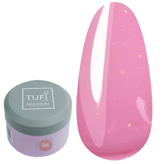 Gel for extension TUFI profi Builder Gel UV/LED 06 Shine Witch 15 ml (0324494) - Фото №1