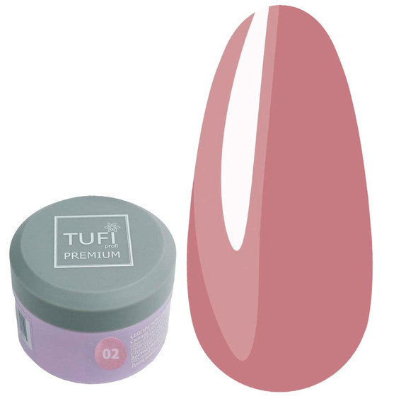 Гель для наращивания TUFI profi Builder Gel UV/LED 02 Watermelon 5 мл (0324534) - Фото №1