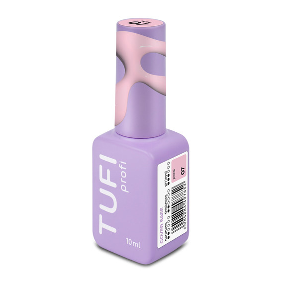 База для ногтей TUFI profi Cover base coat 07 Petal 10 мл (0326526) - Фото №7