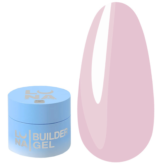 Гель для наращивания ногтей LUNA Premium №27 полупрозрачный бежевый 30 мл (323-4944-1342) - Фото №1