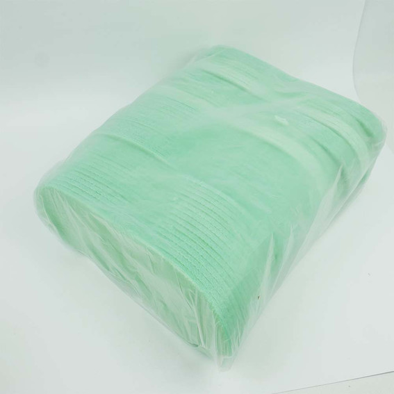 Disposable slippers RIO flip flops isolon 25.5 cm green 25 pairs - Фото №2