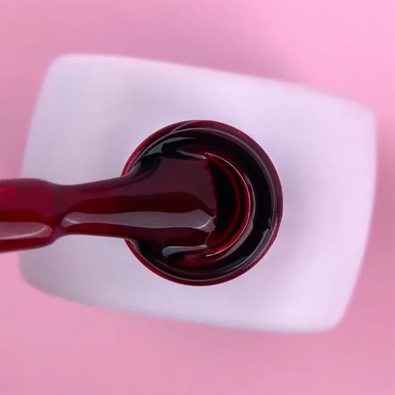 Gel polish LUNA Color Kiss 260 dark red stained glass 13 ml (047-4486-1256) - Фото №2