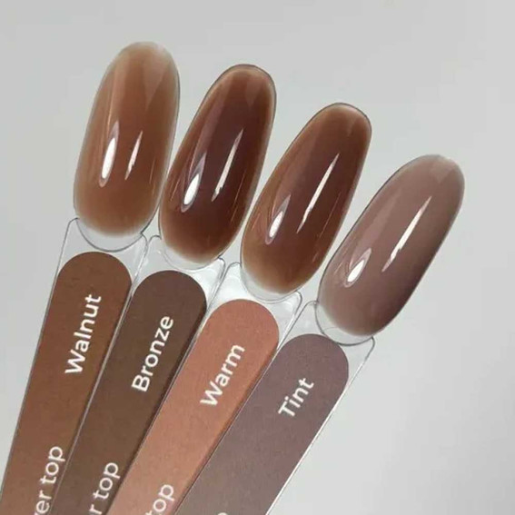 TOUCH Cover Top Walnuss-Nagellack, 13 ml - Фото №3