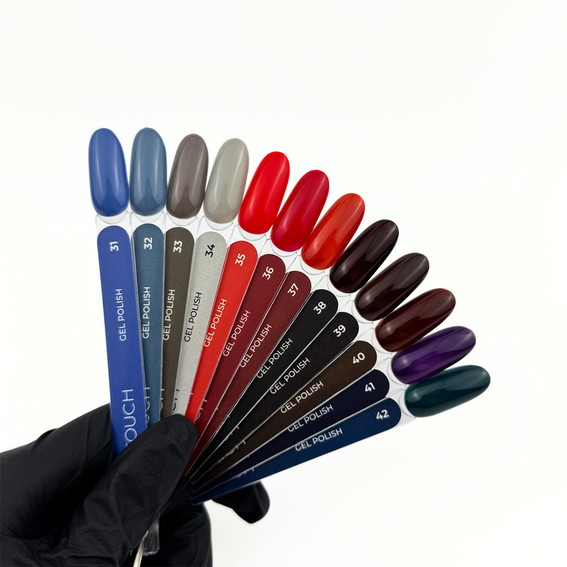 TOUCH Gellack Deep Pigment Gel Polish 37 – Korallenfarbe, 9 ml - Фото №3