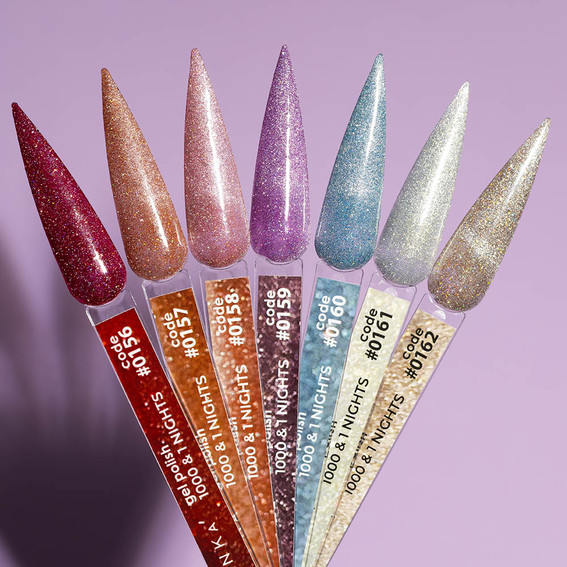 Gel polish DNKa 1000 & 1 NIGHTS 0162 coffee 12 ml - Фото №2