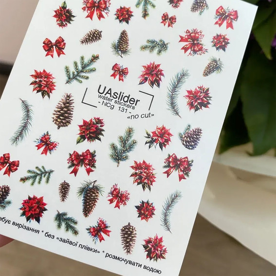 Slider design UAslider winter gold NCg 131 - Фото №2