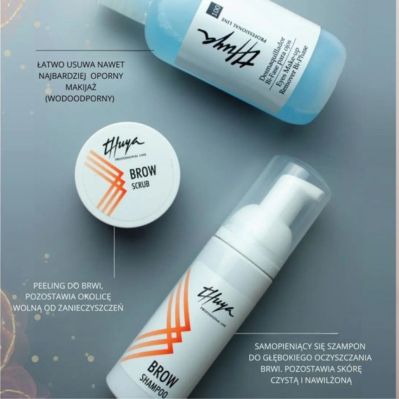 Professional Augenbrauen-Reinigungsschaum-Shampoo Thuya 50 ml - Фото №3