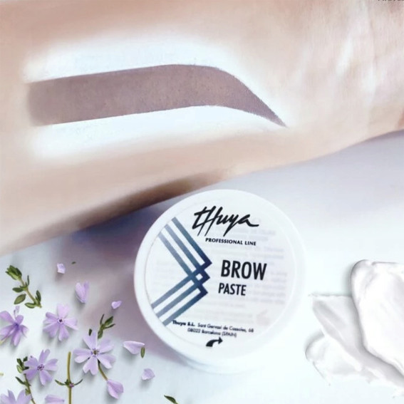 Белая паста для коррекции бровей Thuya - Фото №2