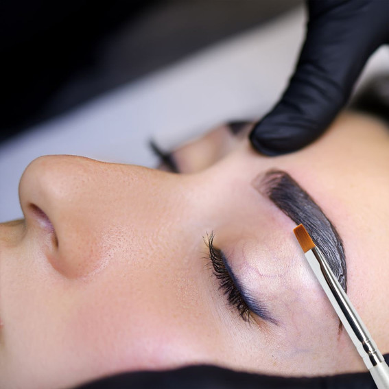 Кисть Thuya для бровей краски хны ламинирования - Фото №4