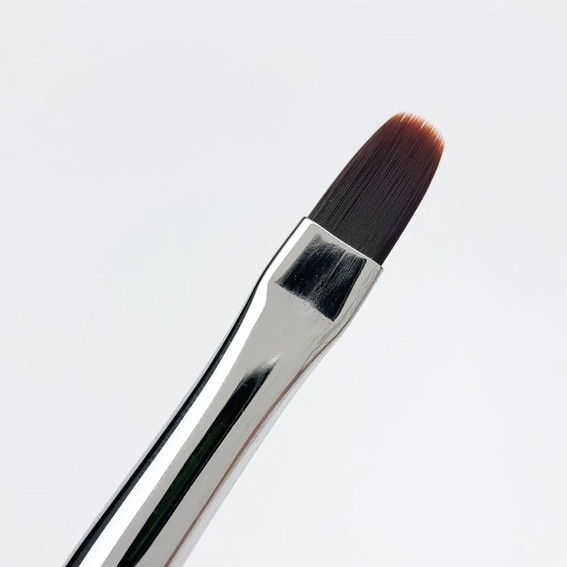 Кисть для геля Professional Brush Oval NAILSOFTHEDAY 9 мм - Фото №2