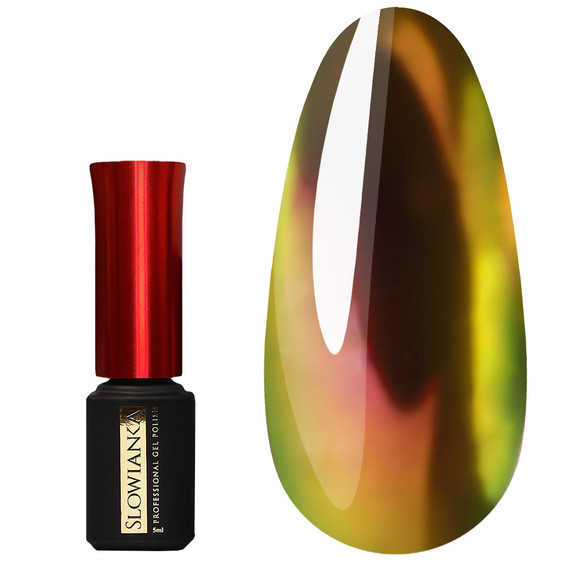 Liquid rub for nails Slowianka Gold Mirror 5 ml - Фото №1