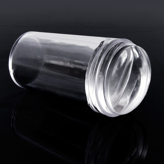 GNBLab Transparenter Silikon-Stempel für French Manicure - Фото №5