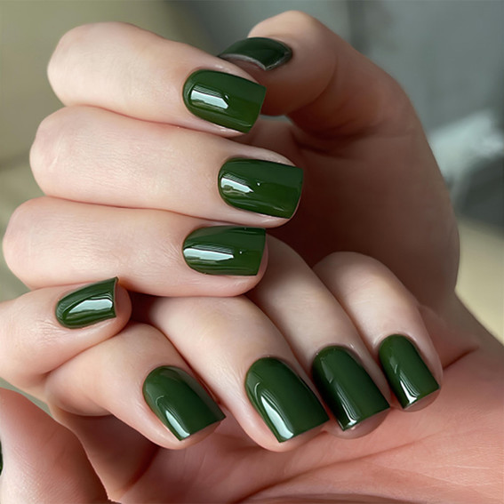 Gel polish DARK 166 dark olive 10 ml - Фото №3