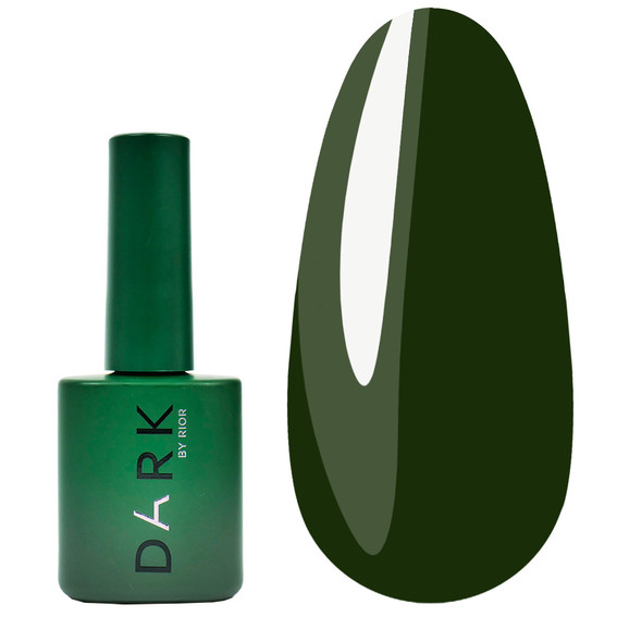 Gel polish DARK 166 dark olive 10 ml - Фото №1