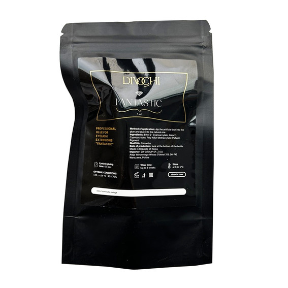 Wimpernkleber DIVOCHI „Fantastic“  Schwarz, 5 ml