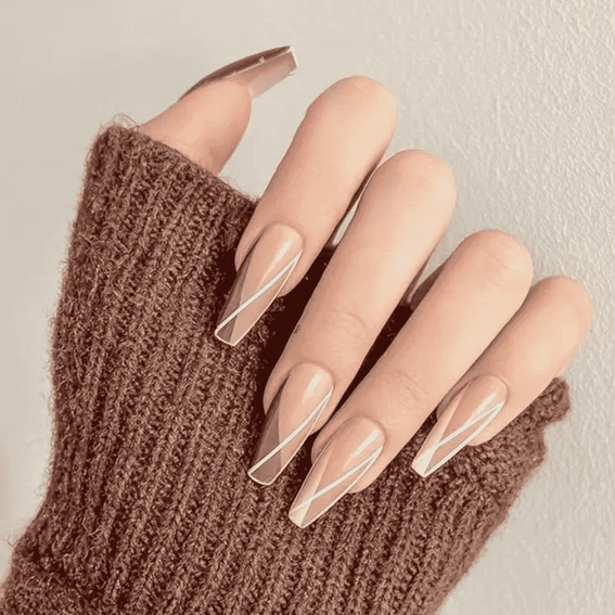 Форма балерина (с геометрическими узорами)