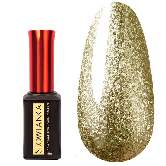 Gel polish Slowianka 586 Gold Miracle 10 g - Фото №1