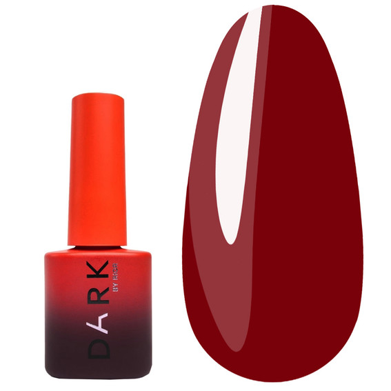 Gel-Nagellack Dark Neue Kollektion 008 Dunkelrot 6 ml - Фото №1
