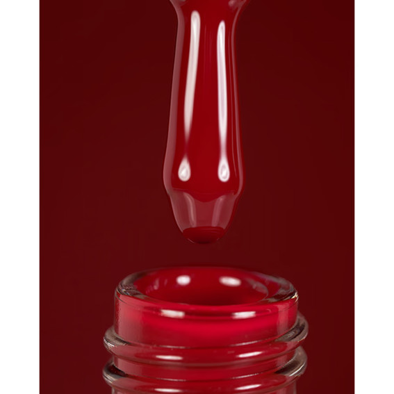 Gel-Nagellack DARK Neue Kollektion 085 Scharlachrot 10 ml - Фото №2