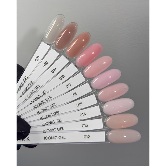 Гель для наращивания DARK Iconic Gel 12 пыльно-розовый 30 мл - Фото №4