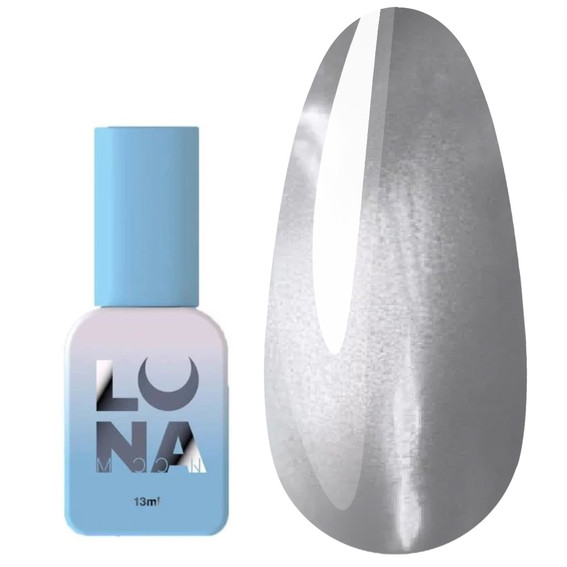 Гель-лак LUNA Color Cat Eye 268 серебро 8 мл (047-5421-1568) - Фото №1