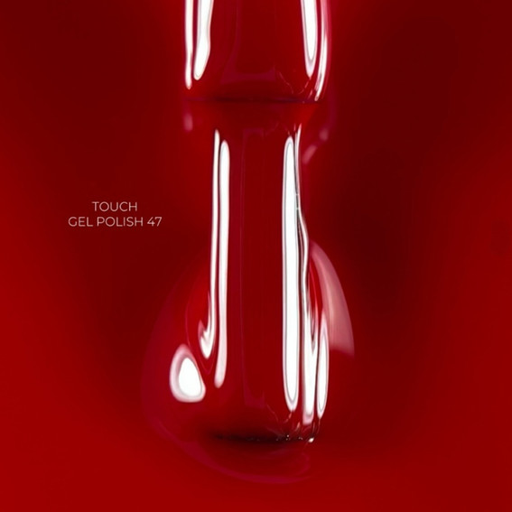 Gel Polish Touch 47 cherry red 9 ml - Фото №3