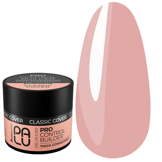 Gel for extensions PALU PRO CONTROL BUILDER GEL CLASSIC COVER 45 g - Фото №1