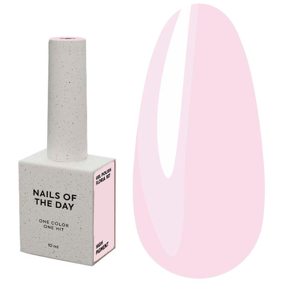 Гель-лак NAILSOFTHEDAY 187 Floria пастельно-розовый 10 мл - Фото №1