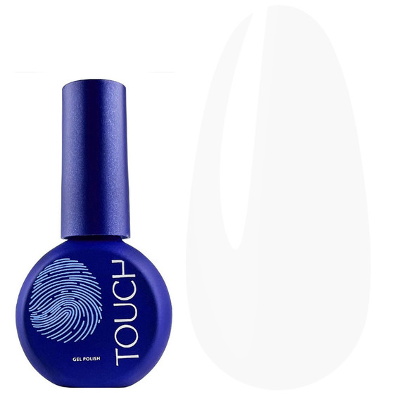 Gel-Nagellack Touch One Step 01 Weiß 9 ml - Фото №1