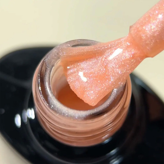 Гель-лак Claresa Cloud Pastel 5 перламутровый оранжевый 5 мл - Фото №2